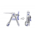 Apramo Flippa Classic 摺疊兒童餐椅 (香芋紫) — 便攜安全，輕鬆用餐